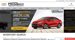 Desktop Screenshot of heinrichchevy.com